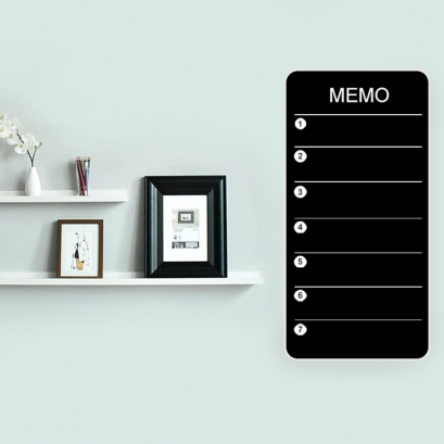 وایت برد یادداشت Memo Board مشکی