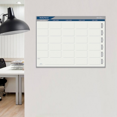 وایت برد شیشه ای سوپر کلیر برنامه ریزی هفتگی Week Planner