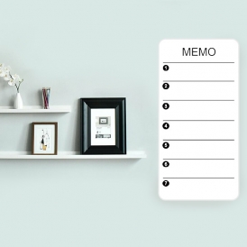 وایت برد مغناطیسی یادداشت Memo Board سفید وایت برد مغناطیسی یادداشت Memo Board سفید