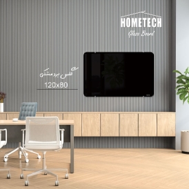 گلس برد  120x80 cm  مشکی گلس برد  120x80 cm  مشکی