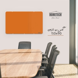 گلس برد   150x90 cm  نارنجی
