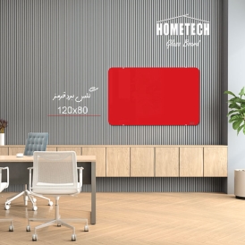 گلس برد  120x80 cm  قرمز گلس برد  120x80 cm  قرمز